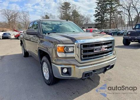 2015 GMC Sierra K1500 Sle из США, поврежденный, VIN 1GTV2UEH8FZ215829